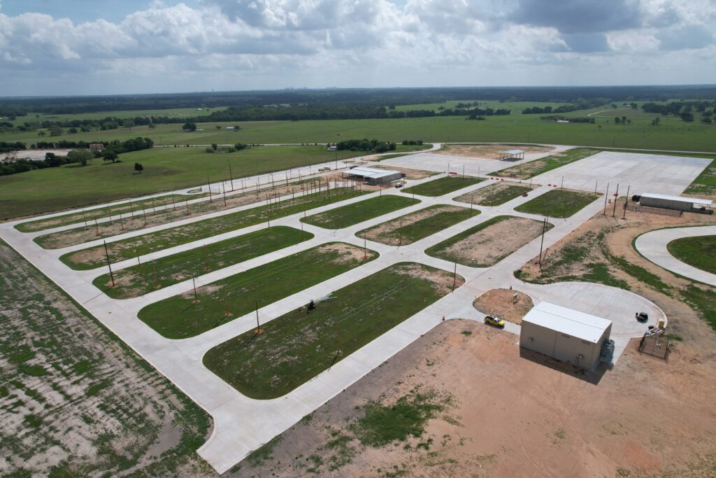 Aerial view of the Public Service Training Complex