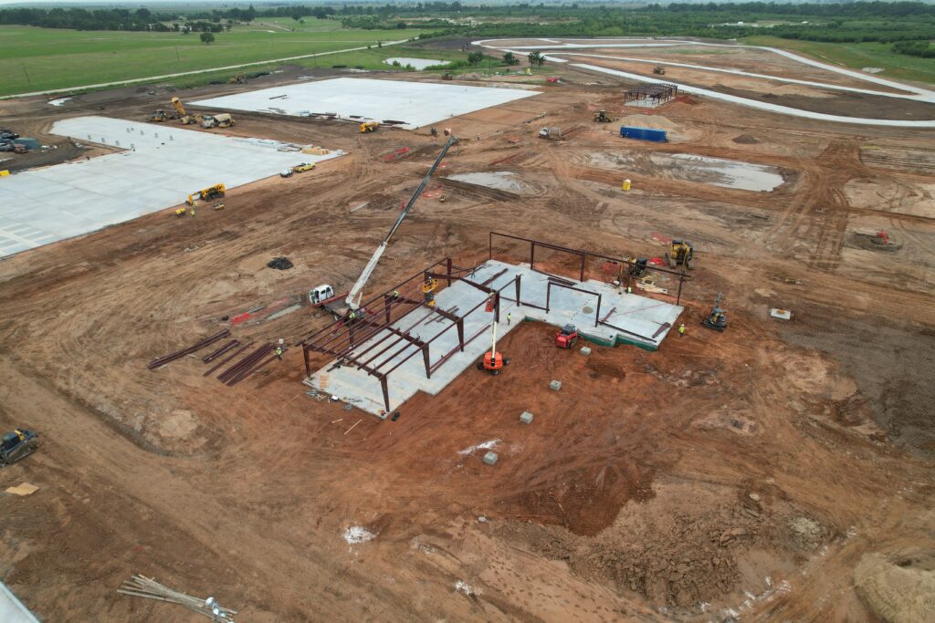 Aerial view of the Public Service Training Complex