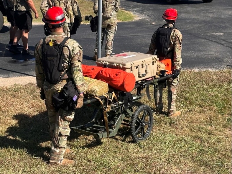 Homeland Response Force members train for multiple scenarios during the three-day exercise