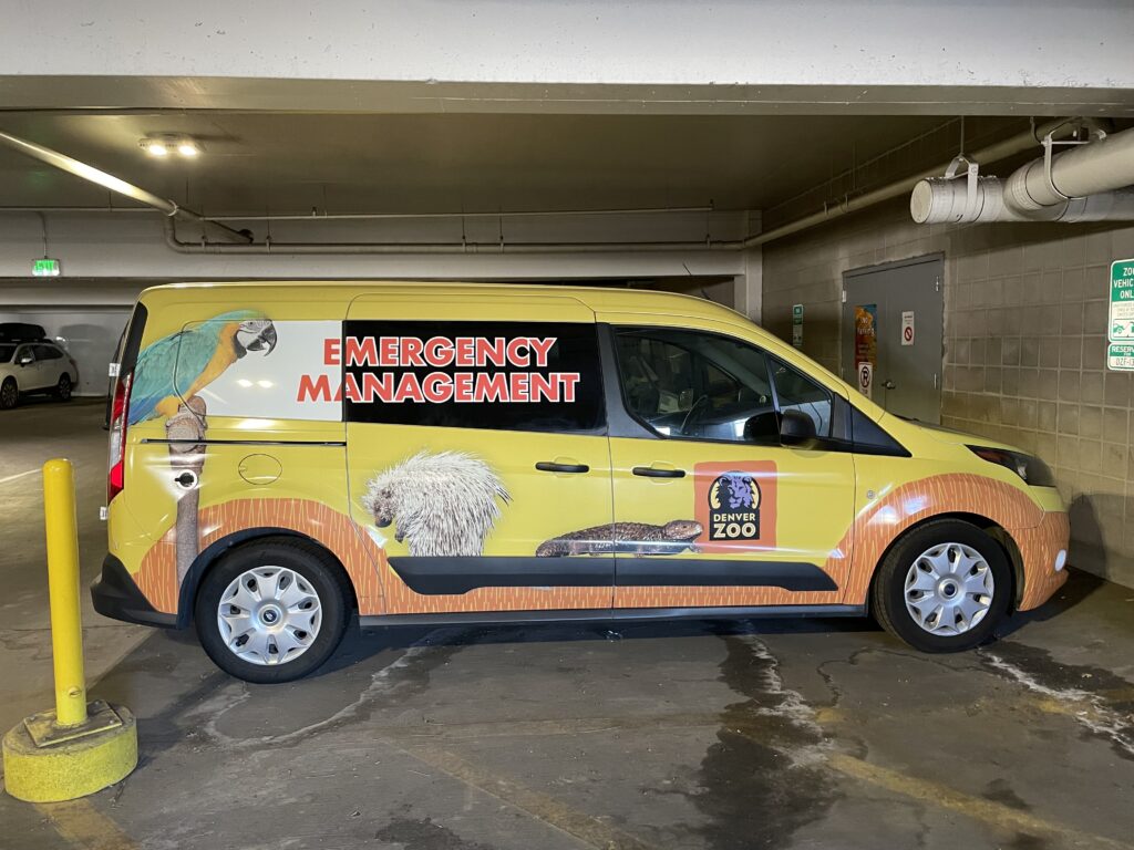 Zoo Emergency Management Van