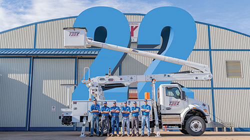 Lineworker Academy Class 22 group photo