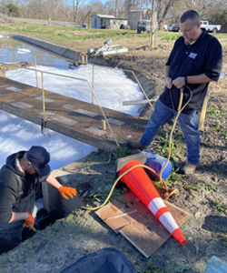 TEEX Extension Program providing wastewater treatment technical assistance and training to Texans