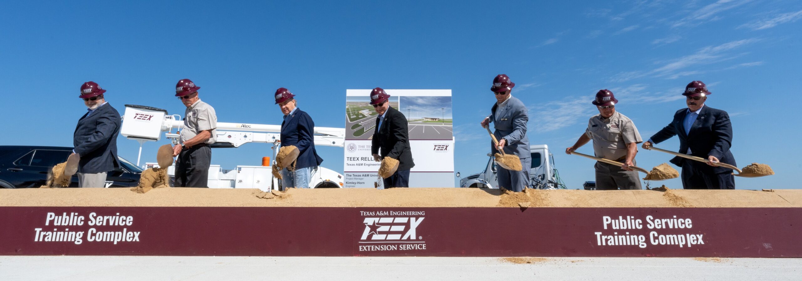 A&M system leaders break ground