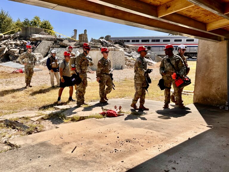 Homeland Response Force tests disaster skills at TEEX’s Disaster City